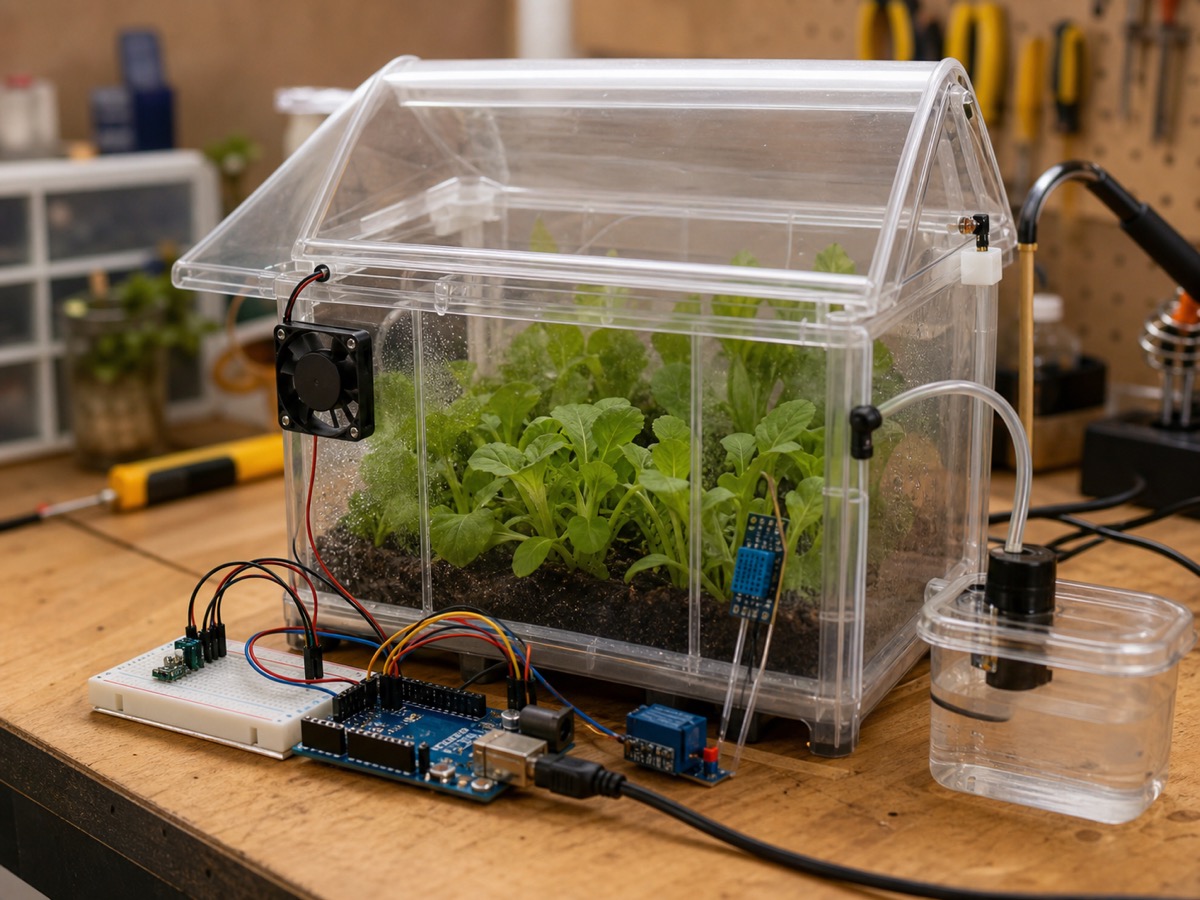 Imagem do projeto Mini estufa automatizada